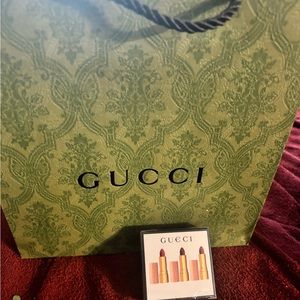 Unused and unopened matte mini lip color from Gucci